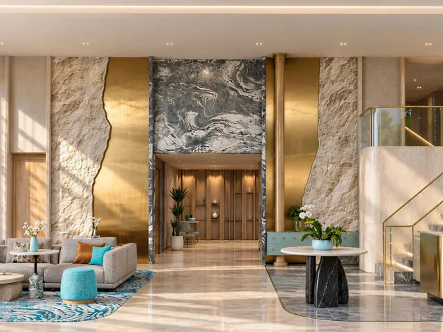The Title Kuartz lobby lounge and reception area
